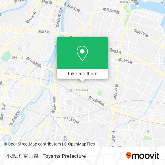 小島北 map