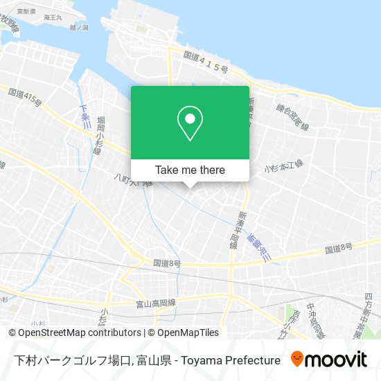 下村パークゴルフ場口 map