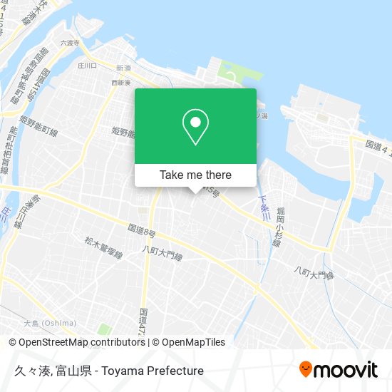 久々湊 map