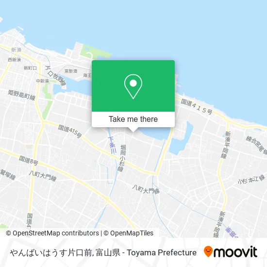 やんばいはうす片口前 map
