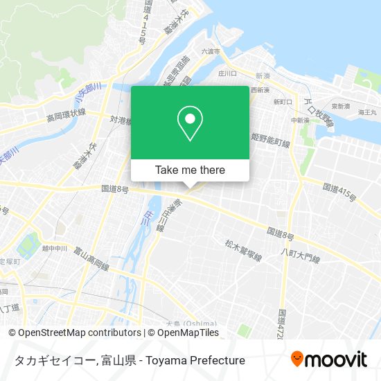 タカギセイコー map