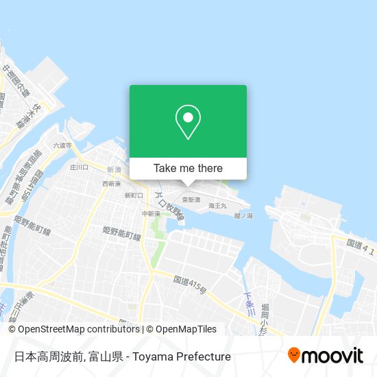 日本高周波前 map