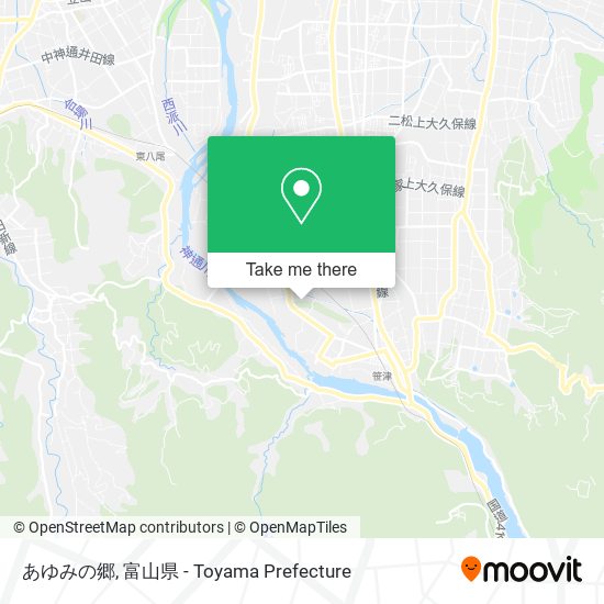 あゆみの郷 map