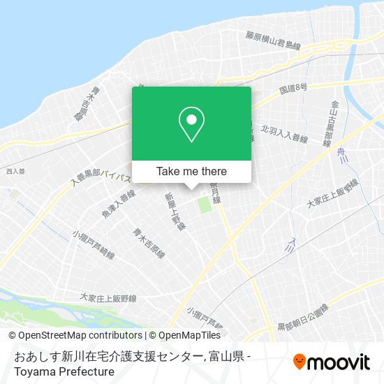 おあしす新川在宅介護支援センター map