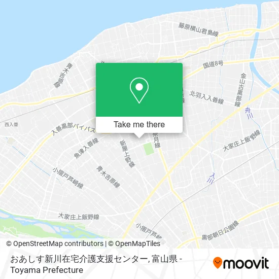 おあしす新川在宅介護支援センター map