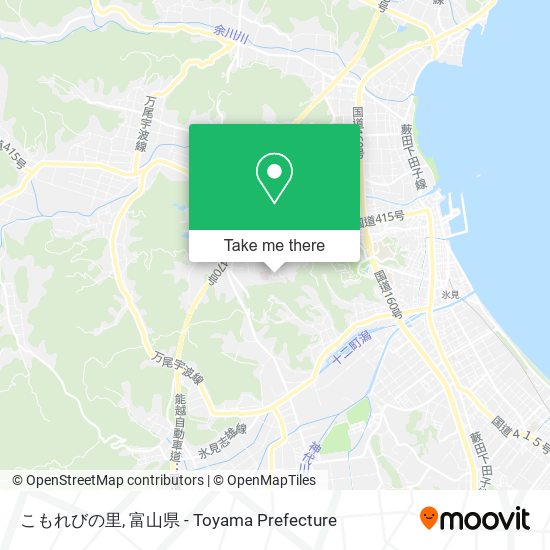 こもれびの里 map