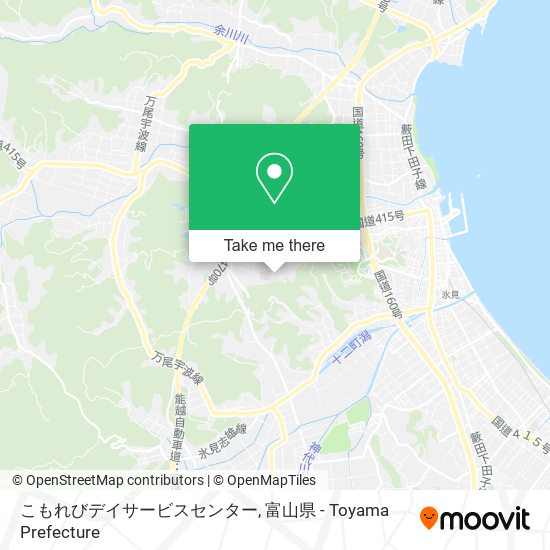 こもれびデイサービスセンター map