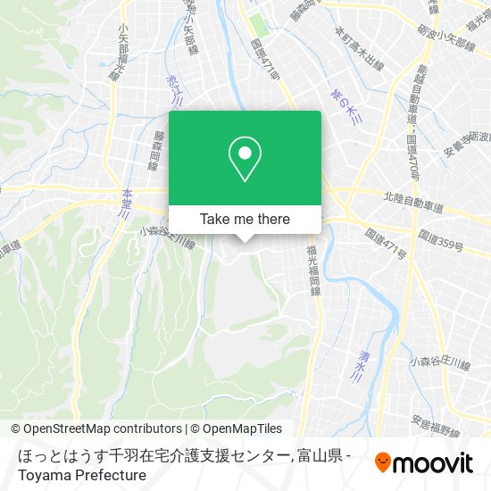 ほっとはうす千羽在宅介護支援センター map