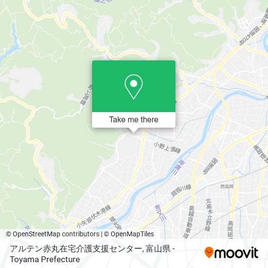 アルテン赤丸在宅介護支援センター map