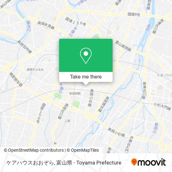 ケアハウスおおぞら map