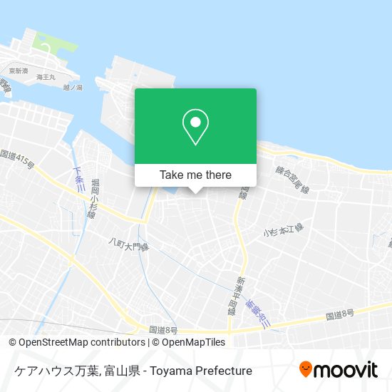 ケアハウス万葉 map