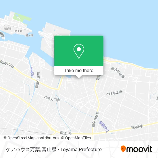 ケアハウス万葉 map