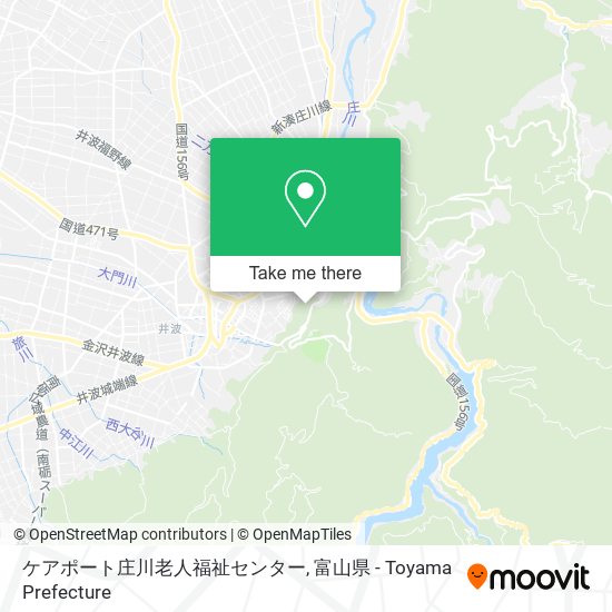 ケアポート庄川老人福祉センター map
