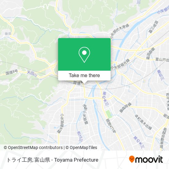 トライ工房 map