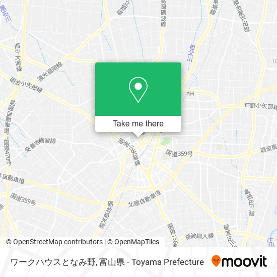 ワークハウスとなみ野 map