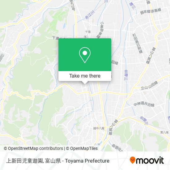 上新田児童遊園 map