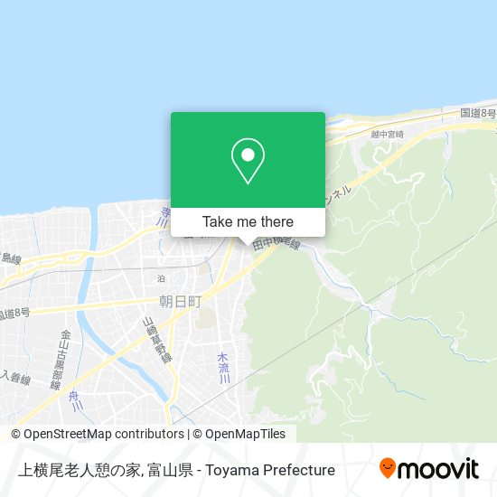 上横尾老人憩の家 map