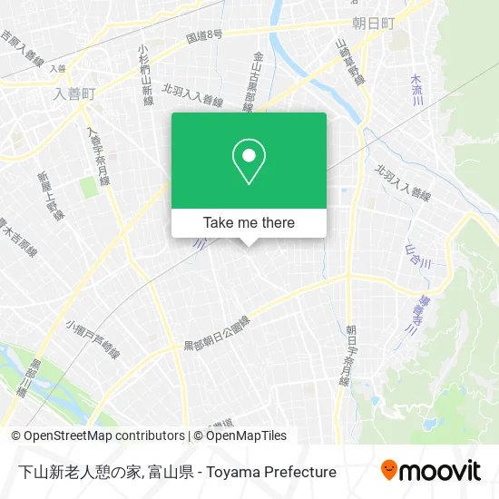 下山新老人憩の家 map