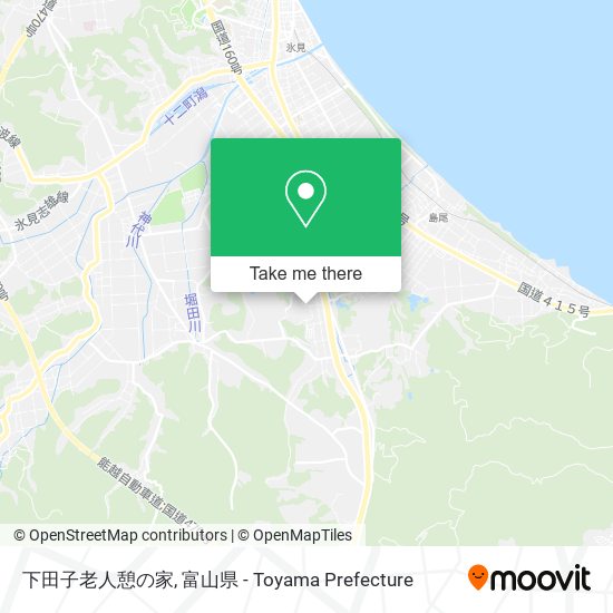 下田子老人憩の家 map