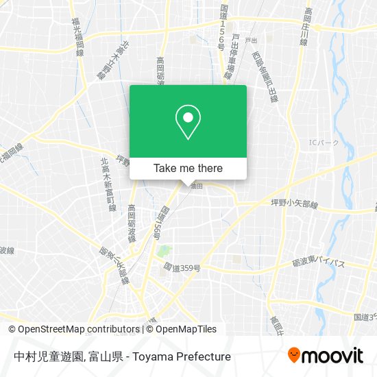 中村児童遊園 map