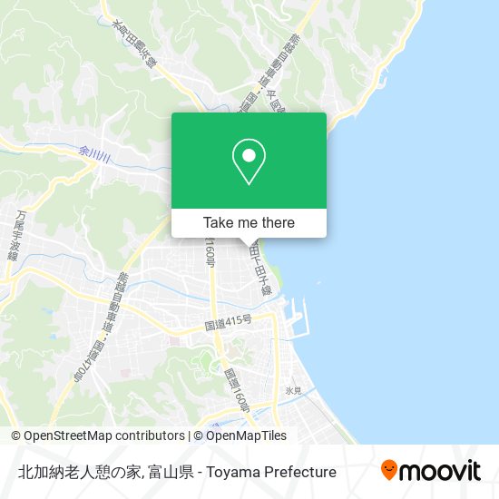 北加納老人憩の家 map