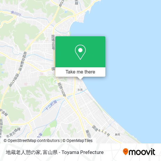 地蔵老人憩の家 map