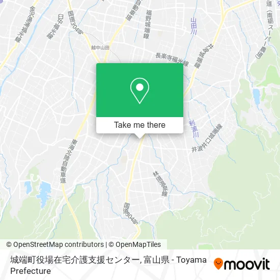城端町役場在宅介護支援センター map