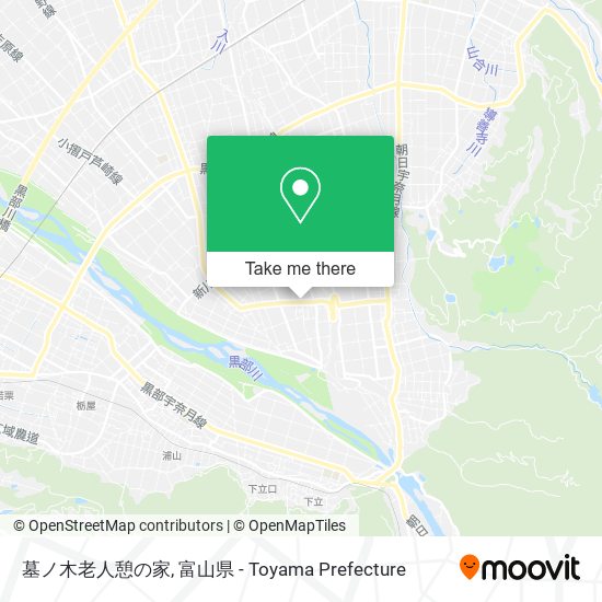 墓ノ木老人憩の家 map