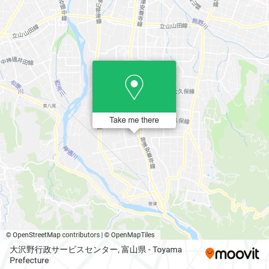大沢野行政サービスセンター map