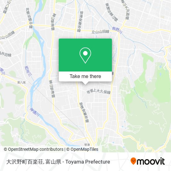 大沢野町百楽荘 map