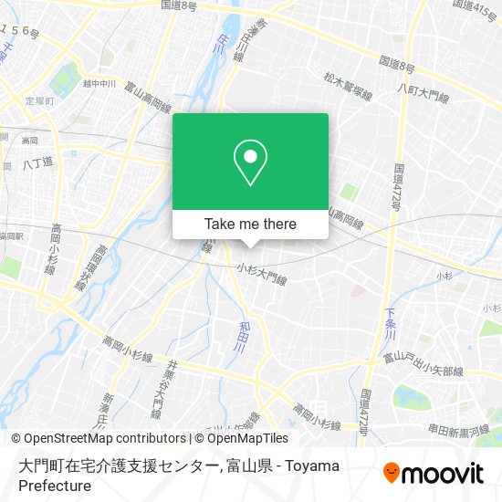 大門町在宅介護支援センター map