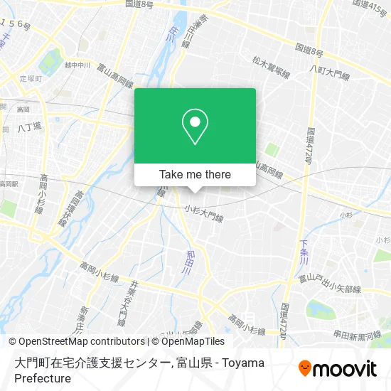 大門町在宅介護支援センター map