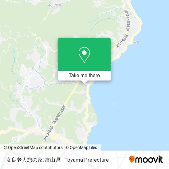 女良老人憩の家 map