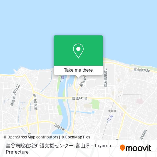 室谷病院在宅介護支援センター map