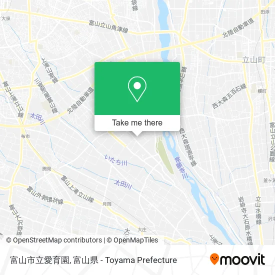富山市立愛育園 map