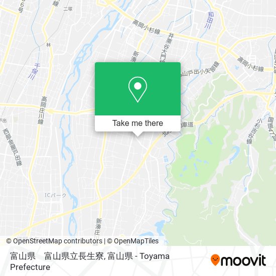 富山県　富山県立長生寮 map