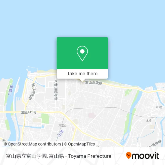富山県立富山学園 map