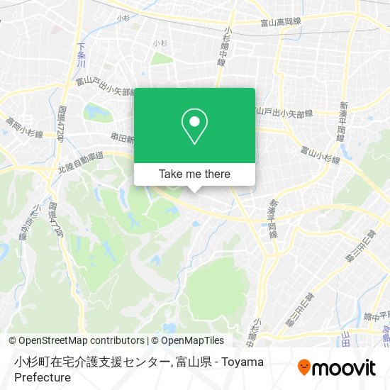 小杉町在宅介護支援センター map