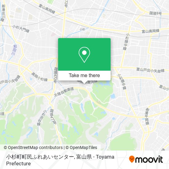 小杉町町民ふれあいセンター map