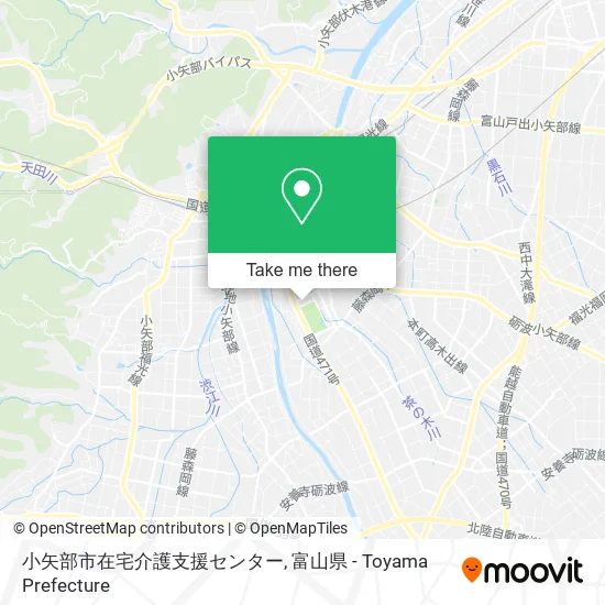 小矢部市在宅介護支援センター map