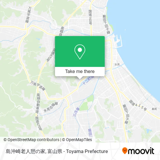 島沖崎老人憩の家 map