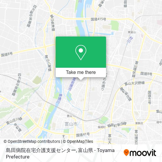 島田病院在宅介護支援センター map