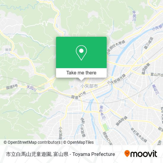 市立白馬山児童遊園 map