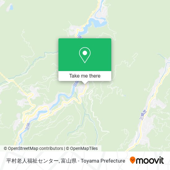 平村老人福祉センター map