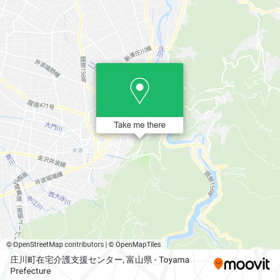 庄川町在宅介護支援センター map