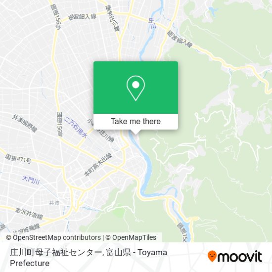 庄川町母子福祉センター map