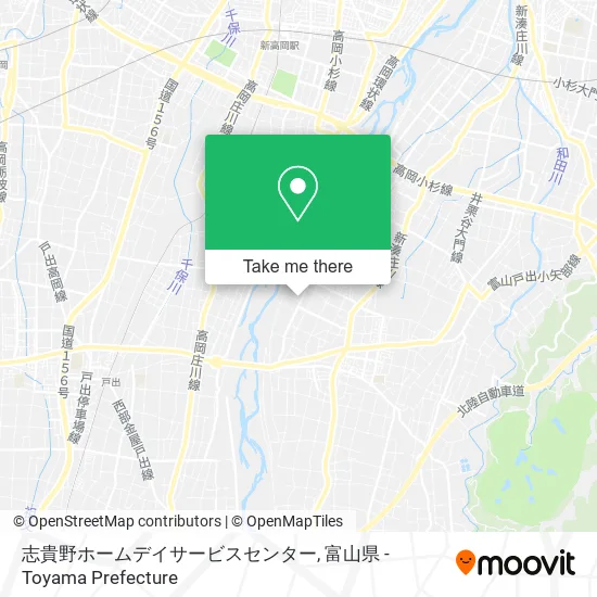志貴野ホームデイサービスセンター map