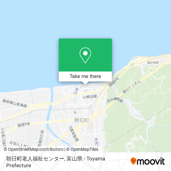 朝日町老人福祉センター map