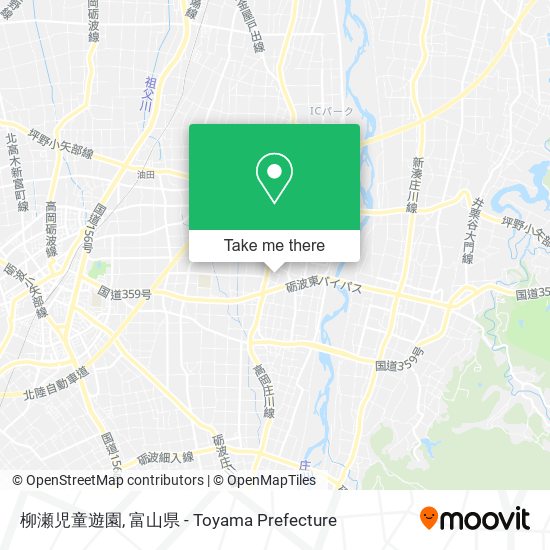 柳瀬児童遊園 map