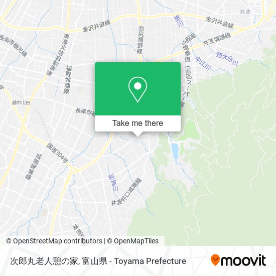 次郎丸老人憩の家 map